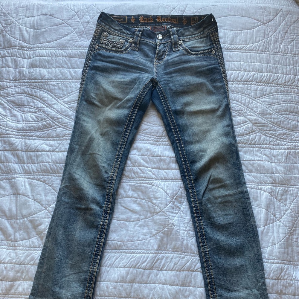 Rock Revival Betty Straight Jeans